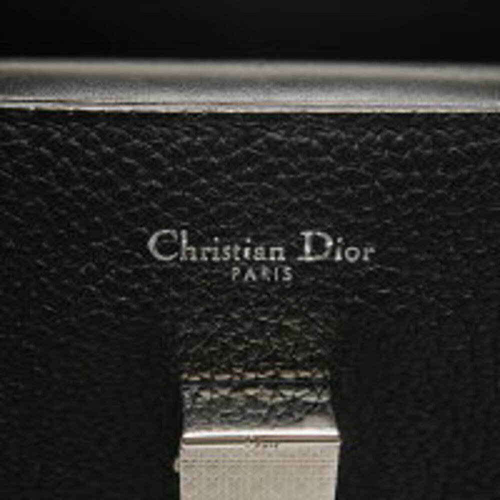 Christian Dior DiorEver Leather Handbag Black - Picture 11 of 13